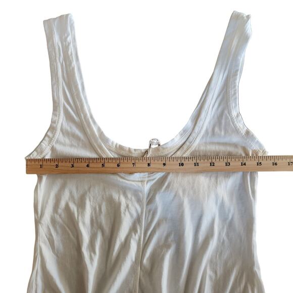 TULAROSA Women's White Green‎ The Willa Tank Dress Medium Spring & Summer - Picture 7 of 13